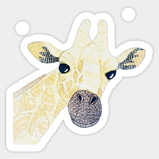 Giraffe Sticker